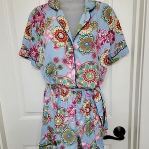 VINTAGE STYLE BEACH ROMPER